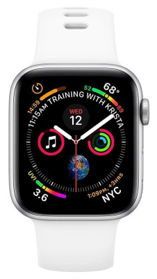 SPIGEN Silicone Fit Apple Watch 38/40/41mm, White