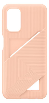 Samsung Back Cover with Card Pocket A13 5G, Peach