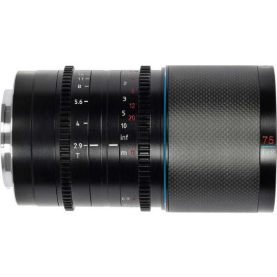 SIRUI Saturn 75mm T2.9 1.6x X Mount Blue Flare