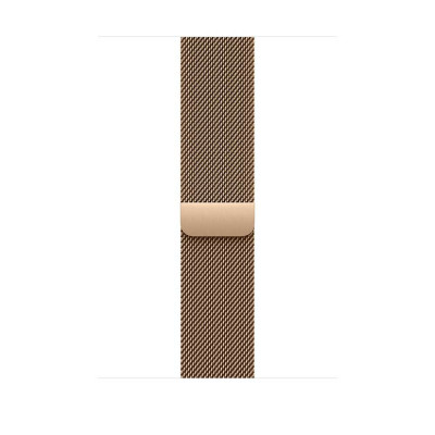 Apple 46mm Milanese Loop - M/L Gold