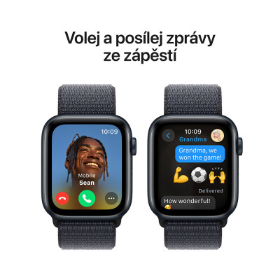 Apple Watch SE 44mm 2024 Midnight, Ink Sport L.