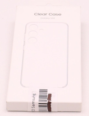 Samsung Clear Case Galaxy S24, Transparent