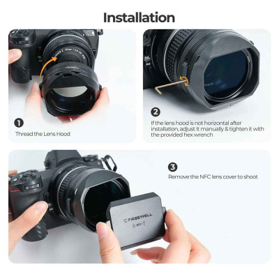 FREEWELL Nikon NIKKOR Z 40mm f/2 Real Lens Hood