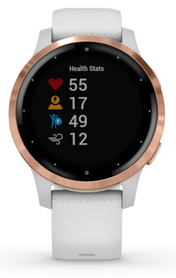 Garmin vívoactive4S RoseGold/White Band