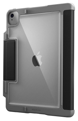 STM Dux Plus Flip iPad Air 11 M3/M2/5th/4th, Black