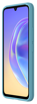 Vivo V21 5G Silicone Cover, Light Blue