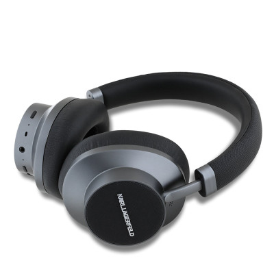 Karl Lagerfeld Saffiano Metal Logo ANC/ENC, Black