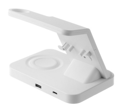 FIXED Powerstation s bezdrátovým nabíjením, White