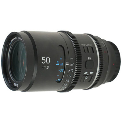 SIRUI Astra 50mm T1.8 1.33X E Mount, Blue Flare