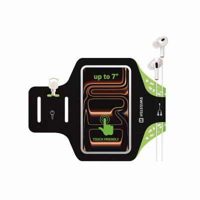 SWISSTEN Armband case vel. 7.0" - Black