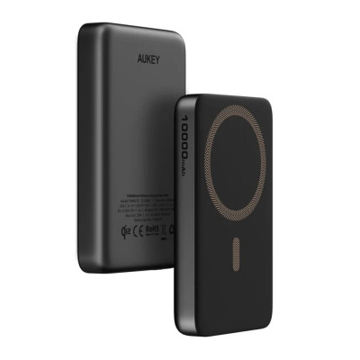 AUKEY PB-MS08 powerbank 10000 mAh QI2 Black