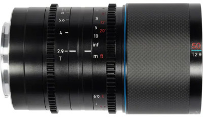 SIRUI Saturn 50mm T2.9 1.6x E Mount Neutral Flare