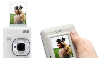 FUJIFILM Instax mini Liplay Stone White