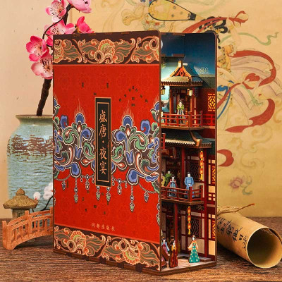 Stavebnice Tonecheer The Banquet of Tang Dynasty