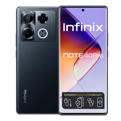 Infinix Note 40 PRO 256+12GB Obsidian Black