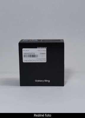 Samsung Galaxy Ring Titanium Black, Size 14