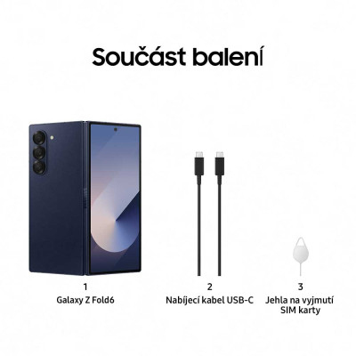 Samsung F956 Galaxy Z Fold6 5G 1TB Navy Blue (SBS)