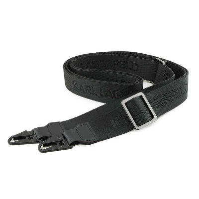 Karl Lagerfeld Saffiano Crossbody iPhone 17 Black