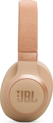 JBL Live 770NC bezdrátová stereo sluchátka, Sand