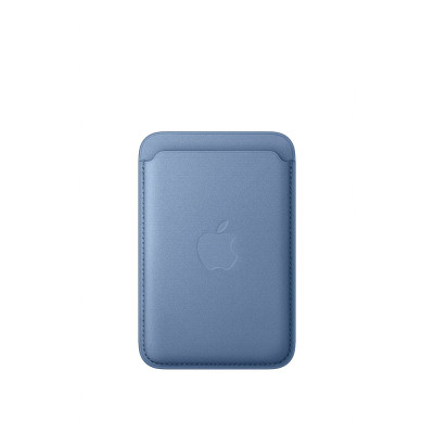 iPhone FineWoven Wallet MagSafe – Wildflower Blue