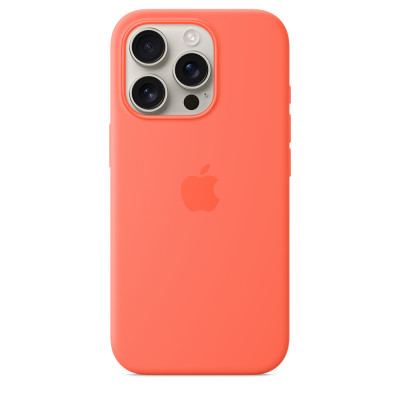 iPhone 16 Pro Silicone Case MagSafe Tangerine