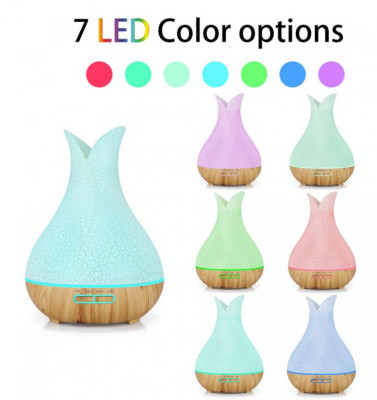 BOT Smart aroma difuzér B5 - bílá a světlé dřevo