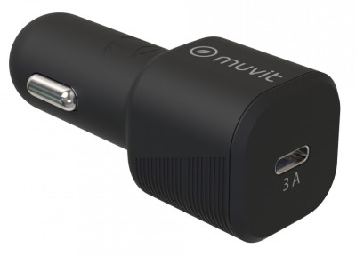 MUVIT For Change Car Charger PD 18W, Black