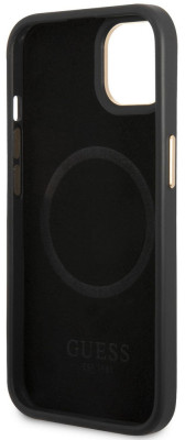 Guess PU 4G MagSafe Case iPhone 14, Black