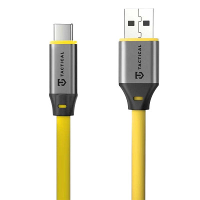 Tactical Fat Man 2.0 Cable USB-A/USB-C 1m Yellow