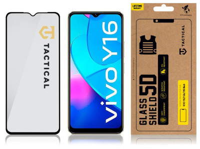 Tactical Glass 5D Vivo Y16/Y22s/Y35, Black