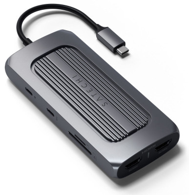 Satechi USB-C Multimedia MX Adaptér - Space Grey