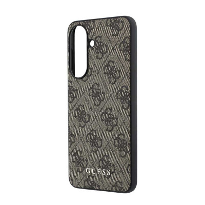 Guess PU 4G Metal Classic Logo Galaxy A57 Brown