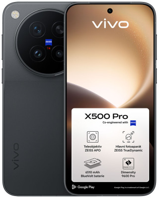 Vivo X500 Pro 12+256GB Moonlit Black