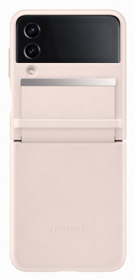 Samsung EF-VF721LP Flap Leather Cover Flip4, Peach