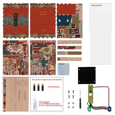 Stavebnice Tonecheer The Banquet of Tang Dynasty