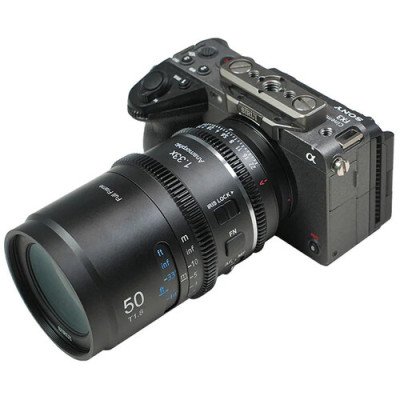 SIRUI Astra 50mm T1.8 1.33X E Mount, Blue Flare