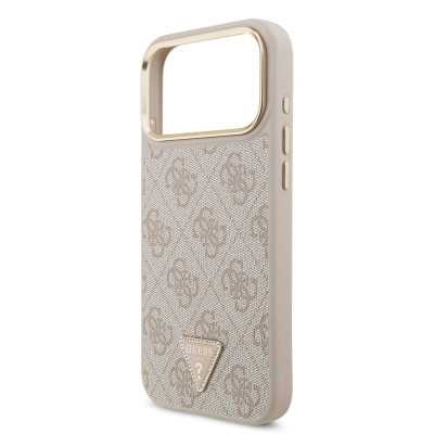 Guess Triangle Logo MagSafe iPhone 18 Pro Max Pink