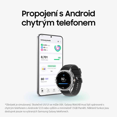 Samsung Galaxy Watch 8 Classic(46mm,BT) White