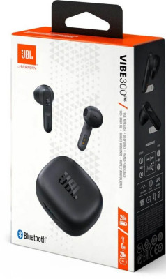 JBL Vibe 300TWS bezdrátová sluchátka, Black