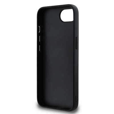 Guess PU Grained 4G Metal Logo iPhone 16e, Black
