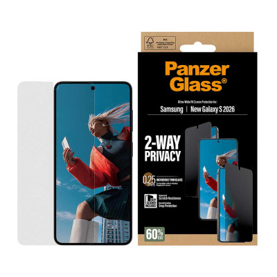 PanzerGlass Privacy Sam. Galaxy S26 s in. rámečkem