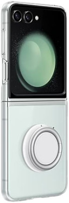 Samsung Clear Case with Ring Holder Z Flip 5
