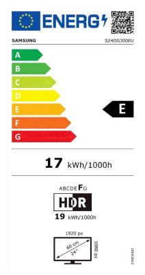 24" Samsung Odyssey G30D LS24DG300EUXEN (ES)