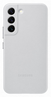 Samsung Leather Cover S22, Gray