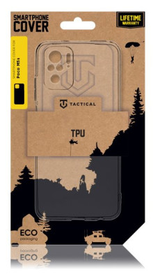 Tactical TPU pouzdro Poco M5s, Clear