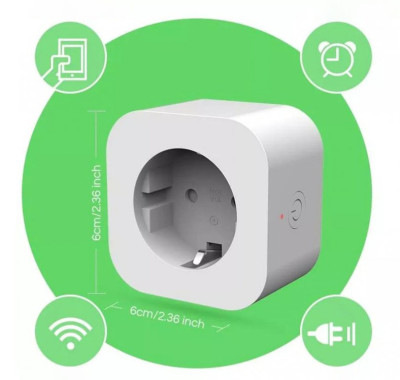 BOT Chytrá zásuvka S1 s měřením spotřeby WiFi