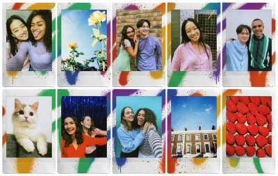 Fujifilm Instax Mini Film Spray Art WW 1