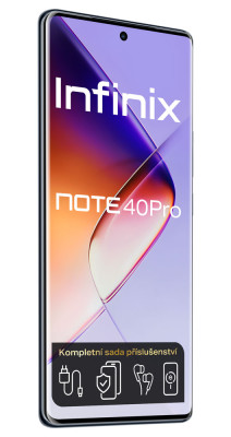 Infinix Note 40 PRO 256+12GB Obsidian Black