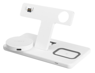 FIXED MagPowerstation s bezdrátovým nabíjením,Whit