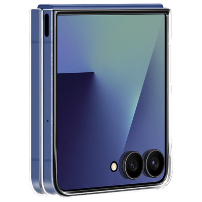 Samsung Clear Case Galaxy Z Flip7, Transparent